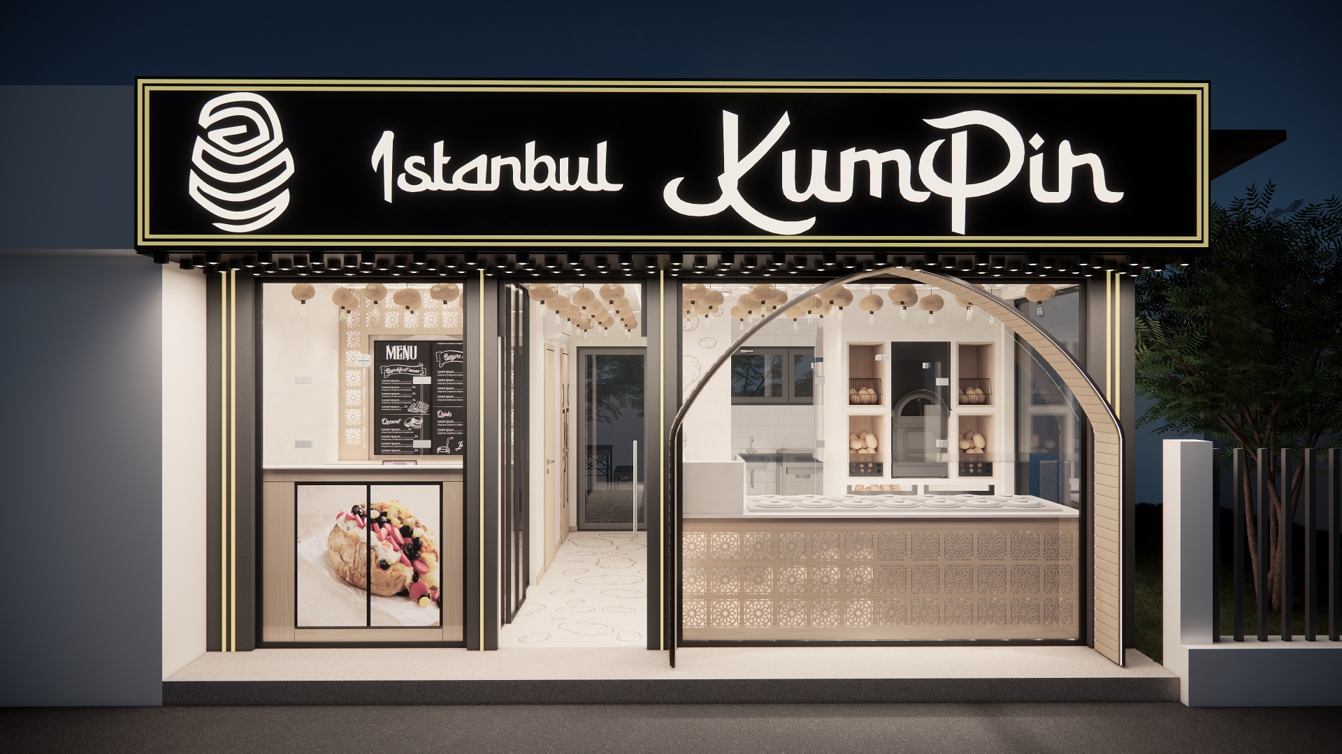 design interior kumpir istanbul