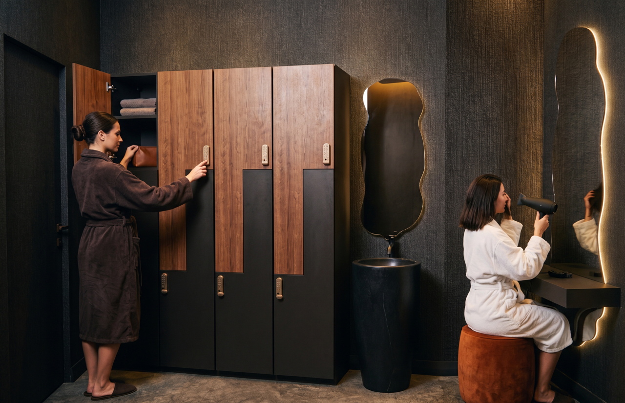 Design interior vestiar SPA